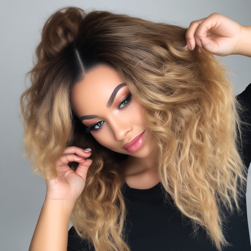 Weave hair extensions